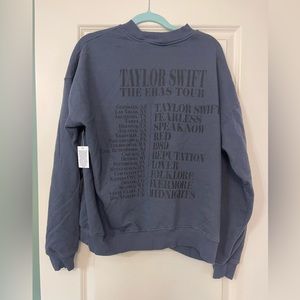 Taylor Swift Eras Tour (concert only) Small Crewneck Sweatshirt, NWT